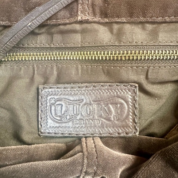 Floral Embroidered Brown Crossbody Bag by Lucky brand - Picture 3 of 3